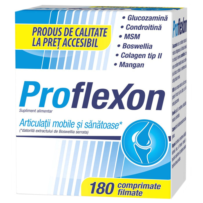 Supliment alimentar Zdrovit Proflexon, 180 comprimate filmate