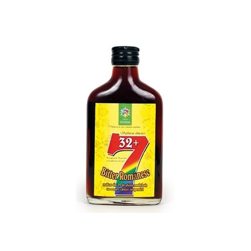 Supliment alimentar Steaua Divina Bitter românesc din 39 de plante, 200 ml