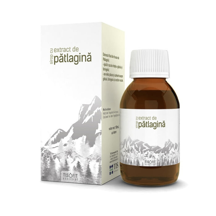 Sirop cu extract de pătlagină Tis Farmaceutic Tisofit, 150 ml
