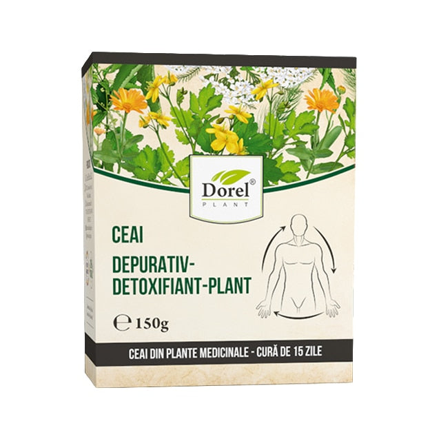 Ceai din plante Dorel Plant Depurativ-Detoxifiant-Plant, 150 g