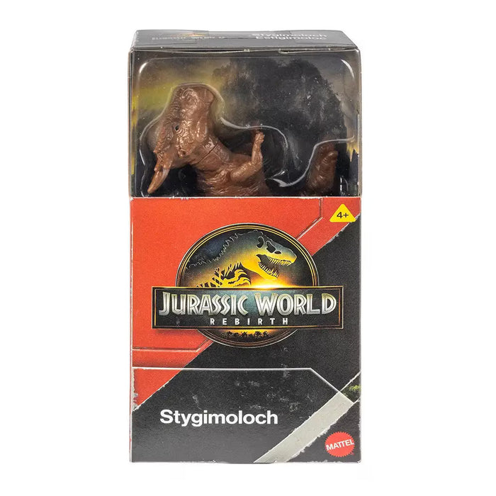 Figurină dinozaur Mattel Jurassic World Rebirth, Stygimoloch, 15 cm, 4+ ani