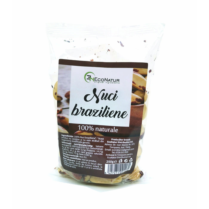 Nuci braziliene EcoNatur, 250 g