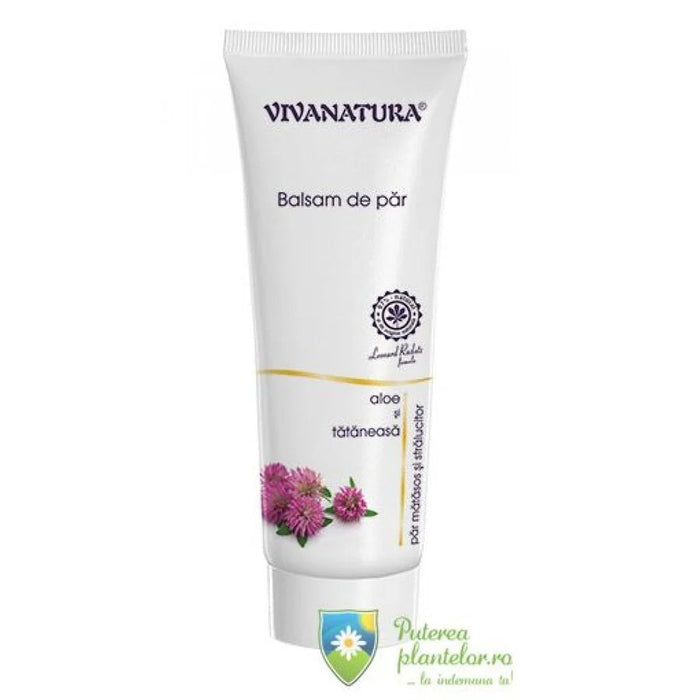 Balsam de păr VivaNatura cu aloe și tătăneasă, 250 ml