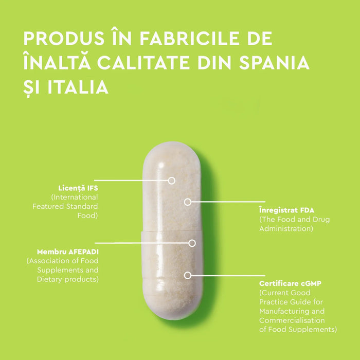 Supliment alimentar Good Routine Mag-Your-Mind cu magneziu bisglicinat, vitaminele B6 și B9, 30 capsule vegetale