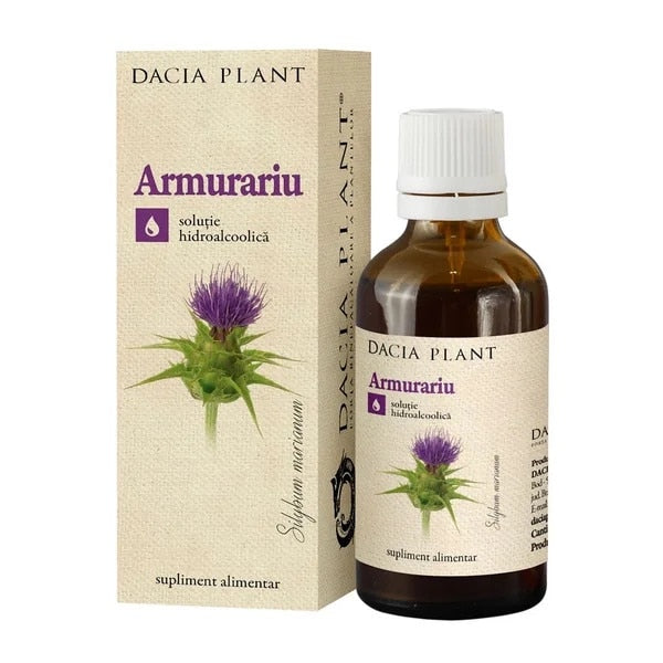 Tinctură de armurariu Dacia Plant, soluție hidroalcoolică, 50 ml