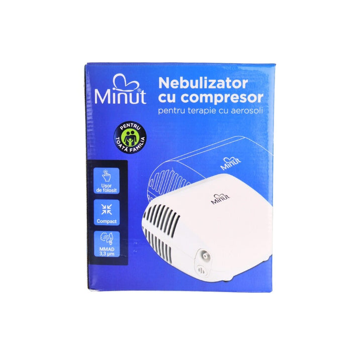 Nebulizator Minut HandyNeb Classic, cu piston, pentru copii și adulți