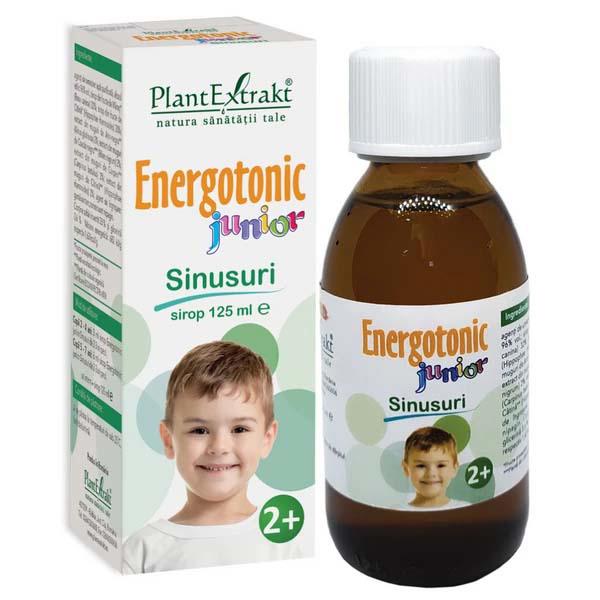Sirop PlantExtrakt Energotonic Junior Sinusuri, 125 ml