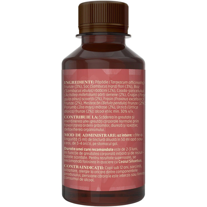 Tinctură Faunus Plant Siluetus, extract hidroalcoolic, 200 ml