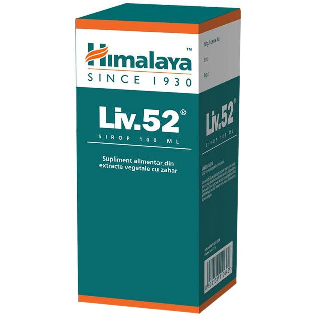 Supliment alimentar Himalaya Herbal Liv.52 sirop, 100 ml