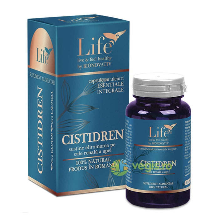 Supliment alimentar Bionovativ Cistidren cu uleiuri esențiale integrale, 30 capsule