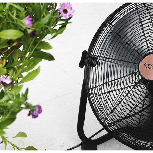 Ventilator de Podea, Cecotec Forcesilence 3000 Pro, 90W, Negru