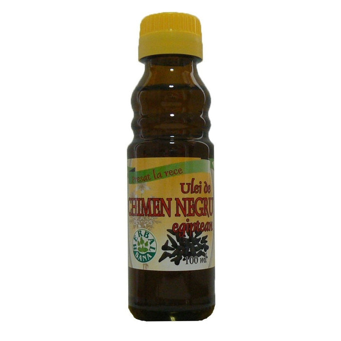 Ulei de chimen negru Herbalsana, presat la rece, pentru uz intern, 100 ml