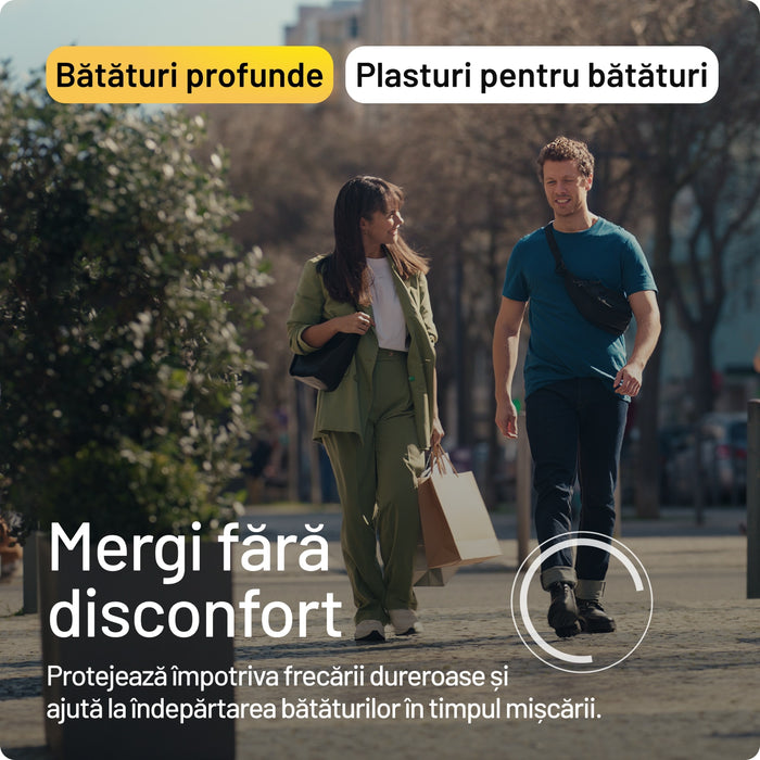 Plasturi pentru bătături profunde interdigitale Compeed, 10 bucăți