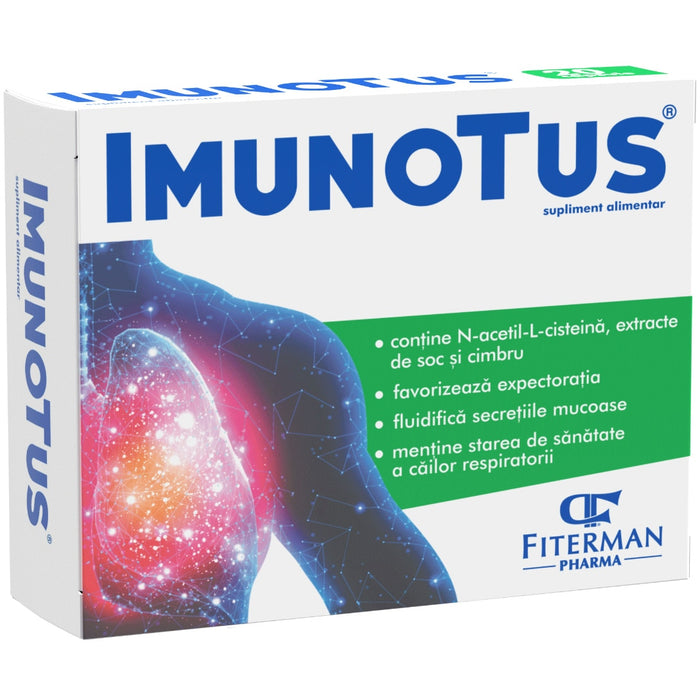 Supliment alimentar Fiterman Pharma Imunotus, 20 capsule