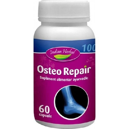 Supliment alimentar ayurvedic Indian Herbal Osteo Repair, 60 capsule