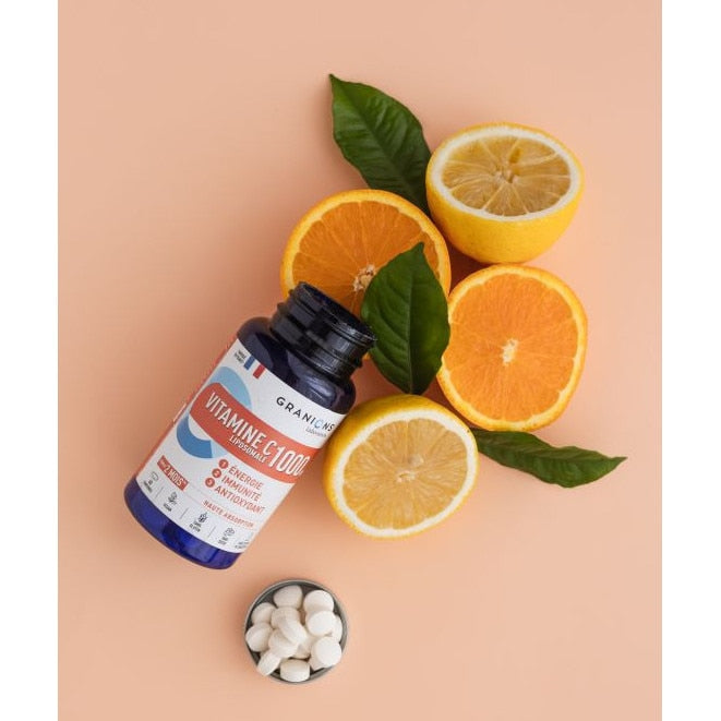Supliment alimentar Granions Vitamina C lipozomală, 1000 mg, 60 comprimate