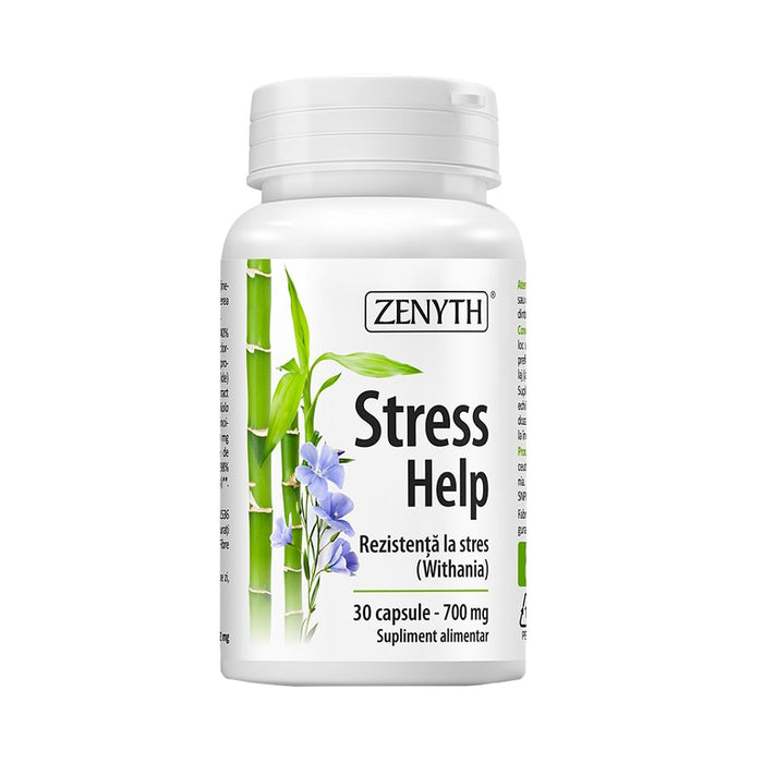 Supliment alimentar Zenyth Pharmaceuticals Stress Help, 700 mg, 30 capsule