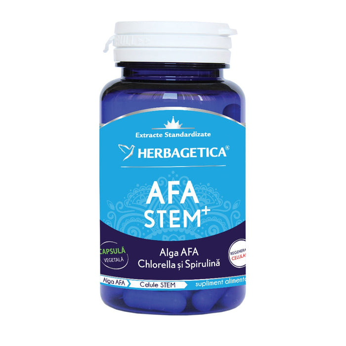 Supliment alimentar Herbagetica Afa Stem Complex, 30 capsule vegetale