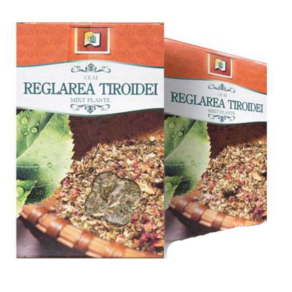 Ceai din plante Stef Mar Reglarea Tiroidei, amestec de plante, 50 g