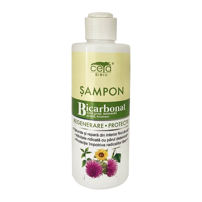 Șampon Ceta regenerare și protecție cu bicarbonat, pentru păr degradat și vopsit, 200 ml