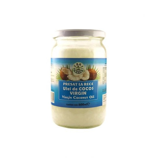 Ulei cosmetic Herbavit, ulei de cocos virgin presat la rece, 600 ml