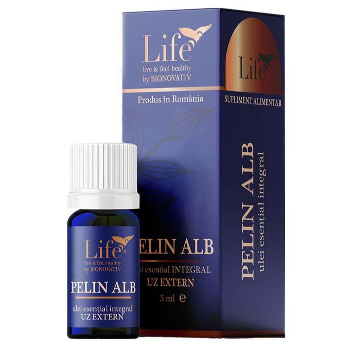 Ulei esențial Bionovativ Pelin alb integral, pentru uz extern, 5 ml