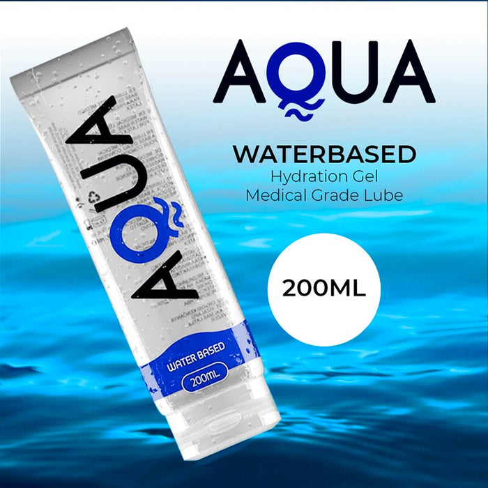 Lubrifiant gel, AQUA QUALITY, pe bază de apă, 200 ml