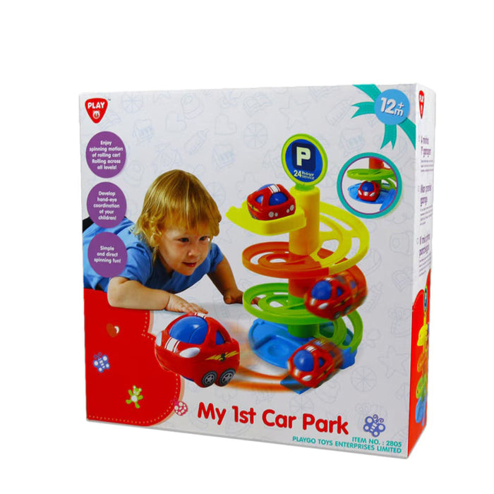 Parcare pentru mașinuțe PlayGo My 1st Car Park, 12+ luni