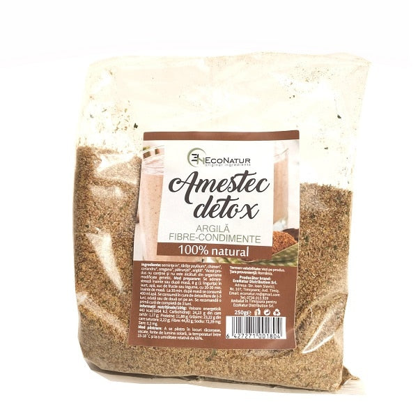 Amestec alimentar EcoNatur Detox, 250 g