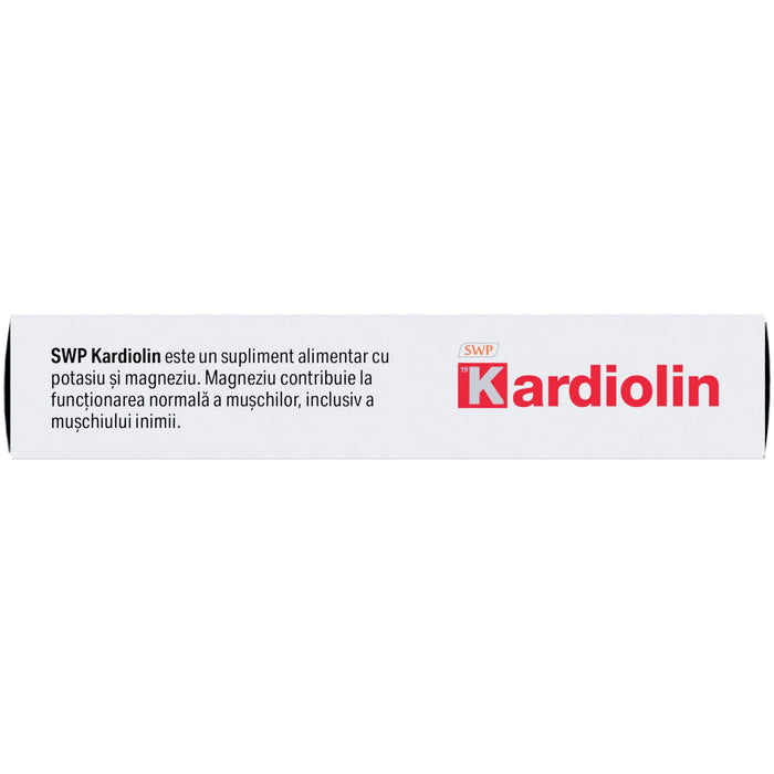 Supliment alimentar Sun Wave Pharma Kardiolin cu potasiu și magneziu, 28 comprimate filmate