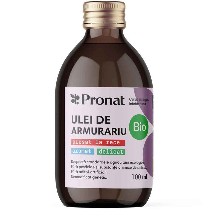 Ulei de armurariu Pronat, presat la rece, bio, 100 ml