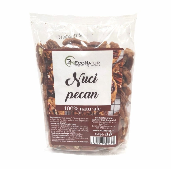 Nuci pecan Econatur, 100% naturale, 150 g