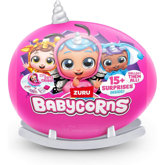 Păpușă Zuru Rainbocorns Babycorns, Skylar, 15+ surprize