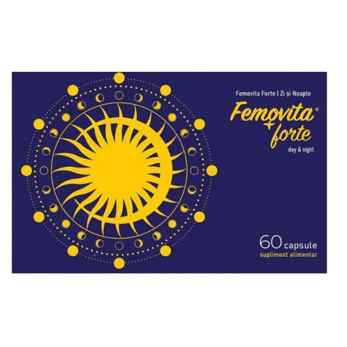 Supliment alimentar Naturpharma Femovita Forte Day & Night, 60 capsule