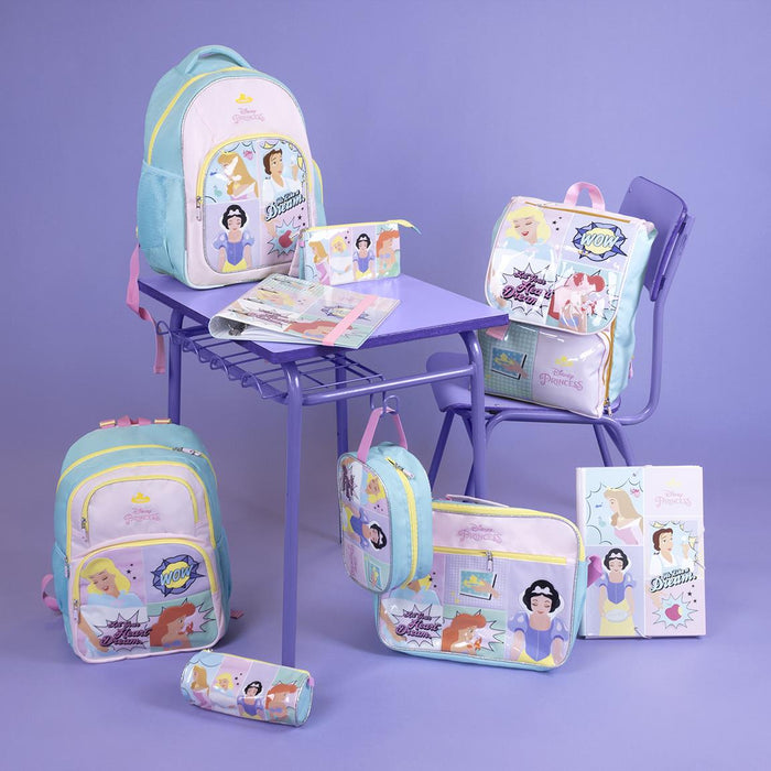 Penar Echipat, Disney Princess, 3 Compartimente, Multicolor