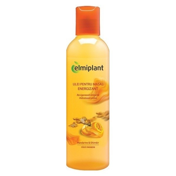 Ulei de masaj Elmiplant Body Senses Energizant, 250 ml