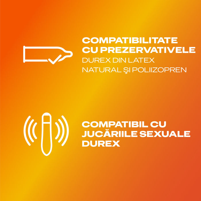 Gel lubrifiant Durex Warming, pe bază de apă, cu efect de încălzire, 50 ml