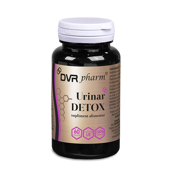 Supliment alimentar DVR Pharm Urinar Detox cu coada-calului, 60 capsule
