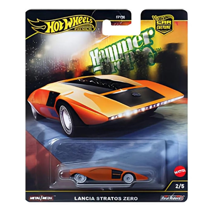 Mașinuță Mattel Hot Wheels Car Culture, Lancia Stratos Zero