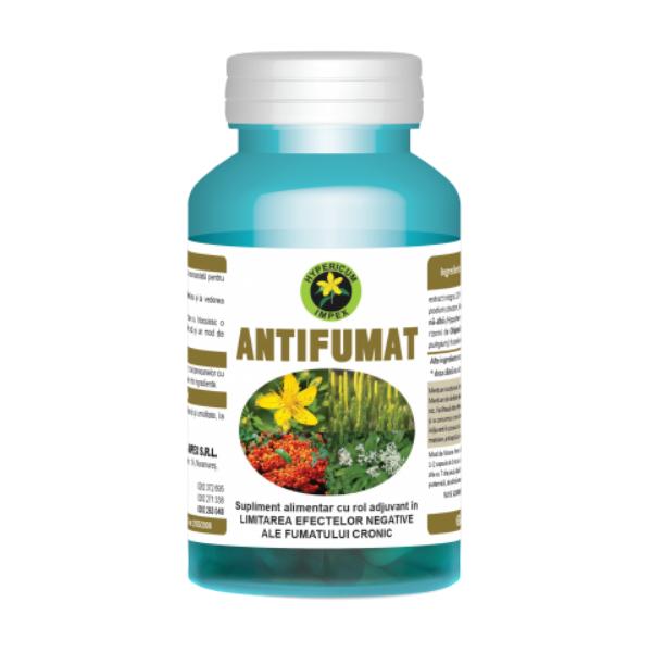 Supliment alimentar Hypericum Antifumat, 60 capsule