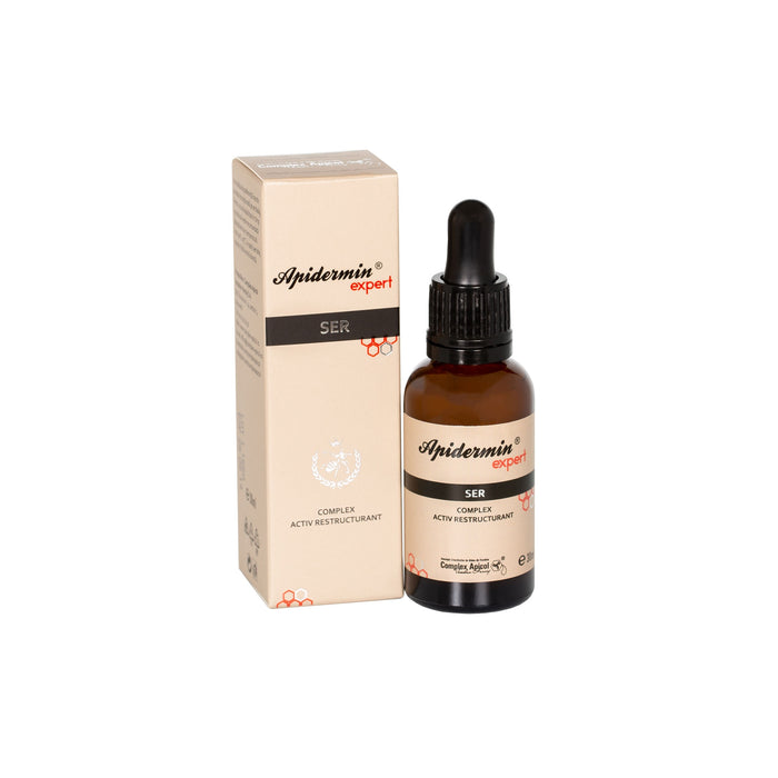 Ser restructurant Apidermin Expert, cu lăptișor de matcă, 30 ml