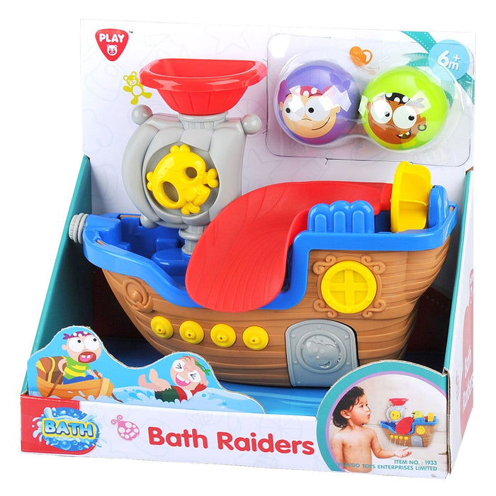 Jucărie de baie PlayGo Bath Raiders, corabie cu bile, 6+ luni