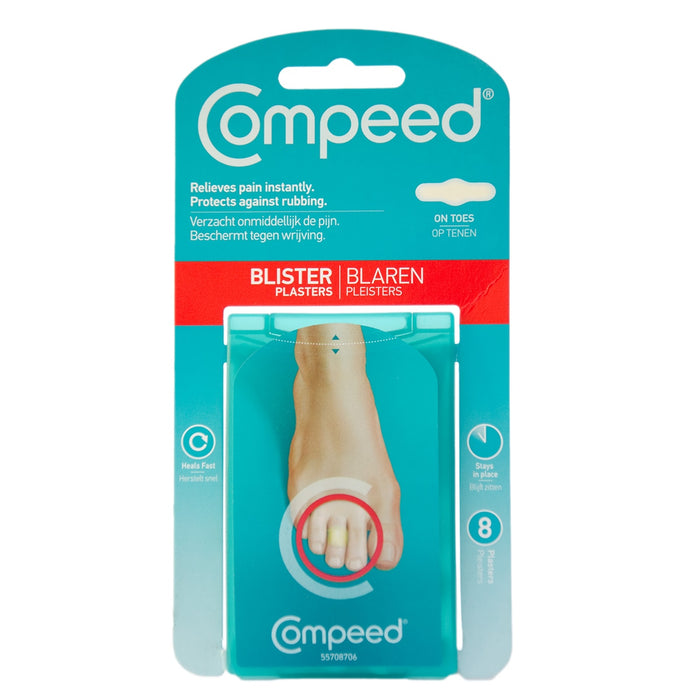 Plasturi pentru bășici la degete Compeed, 8 bucăți
