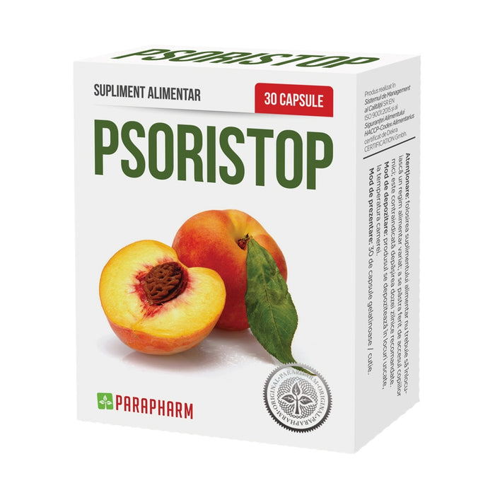 Supliment alimentar Parapharm Psoristop, 30 capsule