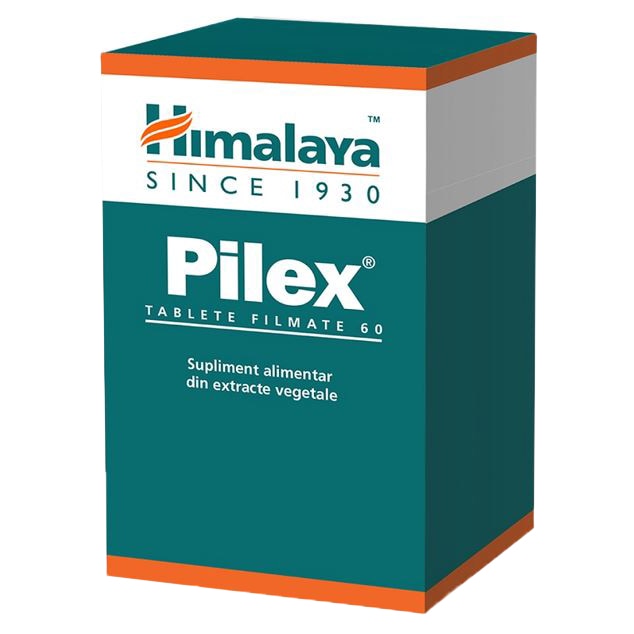 Supliment alimentar Himalaya Pilex, comprimate filmate, 60 comprimate