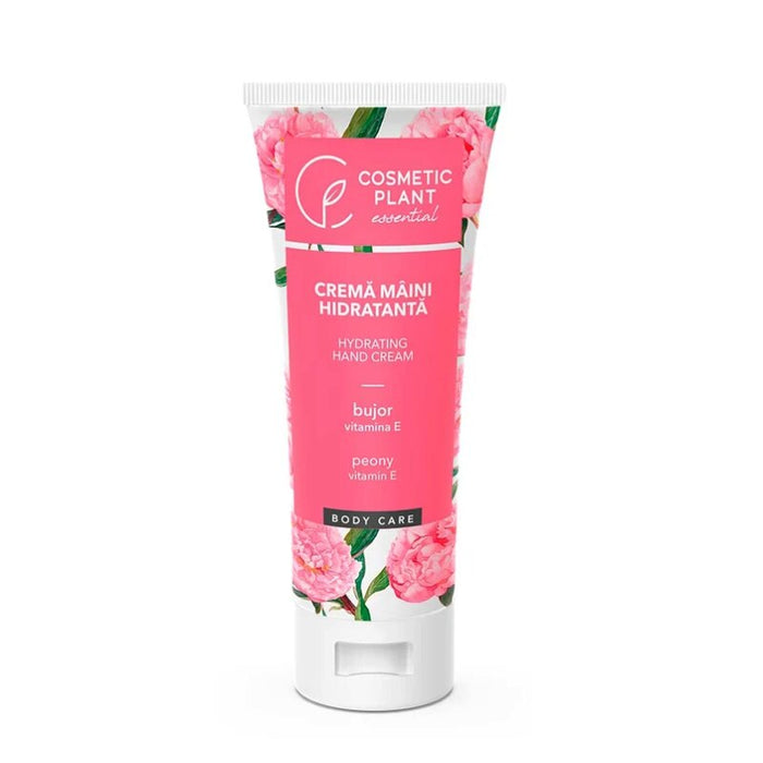 Set cadou Cosmetic Plant Essential, cremă antirid tonifiantă cu acid hialuronic și bujor și cremă de mâini cu bujor, 50 ml + 100 ml