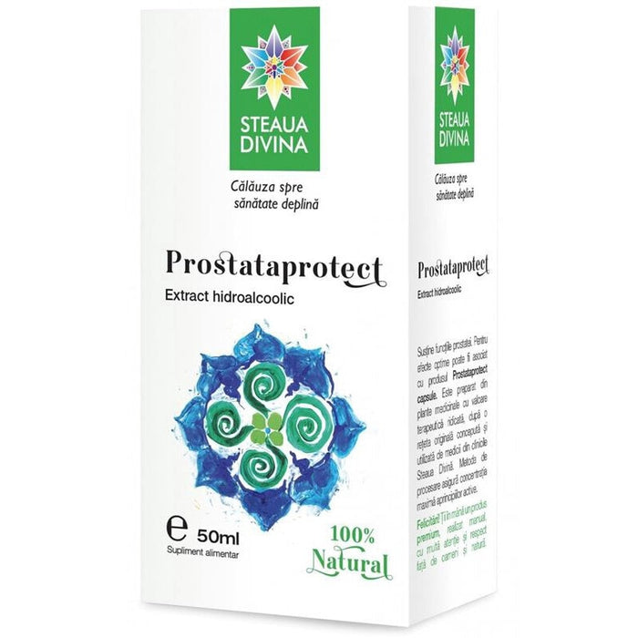 Tinctură Steaua Divina Prostataprotect, extract hidroalcoolic, 50 ml
