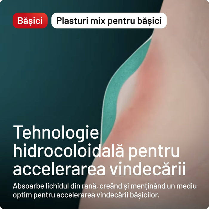 Plasturi pentru bășici Compeed Mix, 3 formate, 5 bucăți