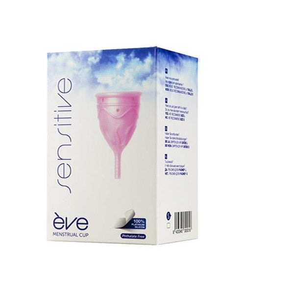 Cupa menstruală, Sensitive, L, Silicon, Roz