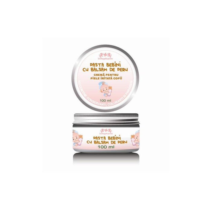 Pastă dermato-cosmetică Infopharm Bebini cu balsam de Peru, 100 ml